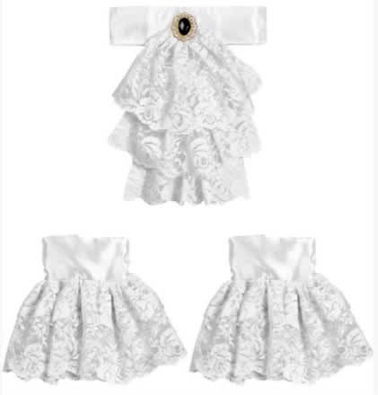 Jabot and Cuffs Set Lace