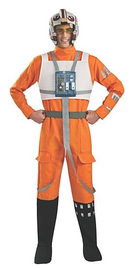 Flightsuit Orange Adlt Std