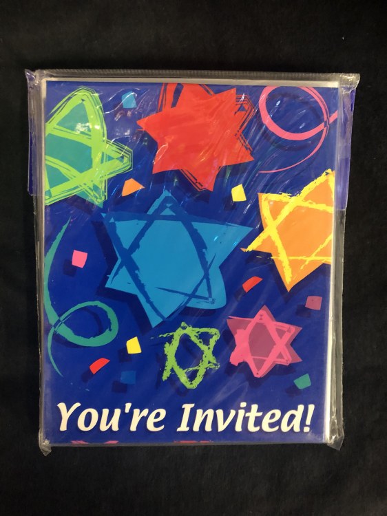 Star of David Invitations