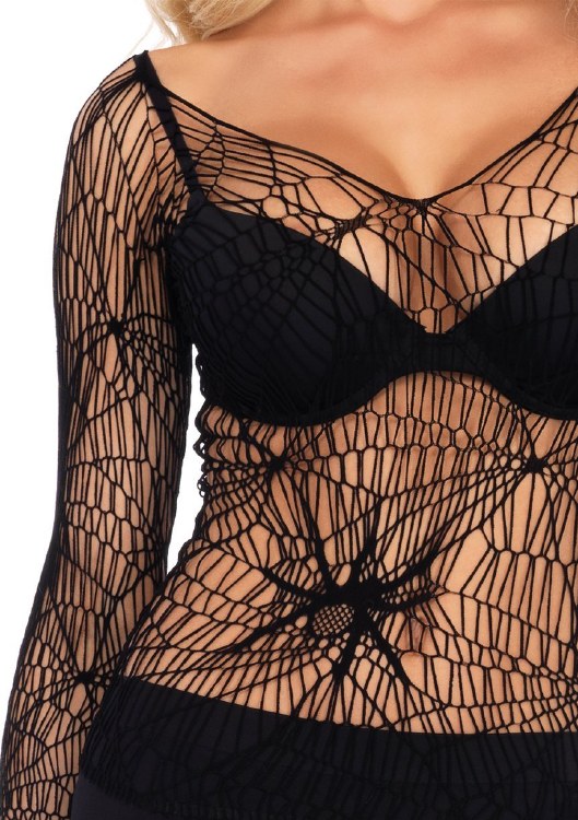 Black Widow Web Top