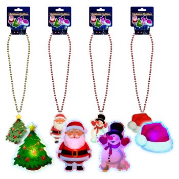 Beaded Necklace Christmas LU