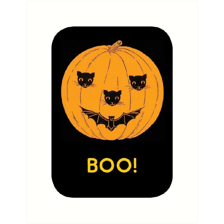 Card Boo! Pumpkin