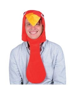 Turkey Head Plush Hat