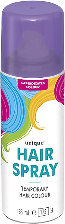 Hair Spray Purple Neon
