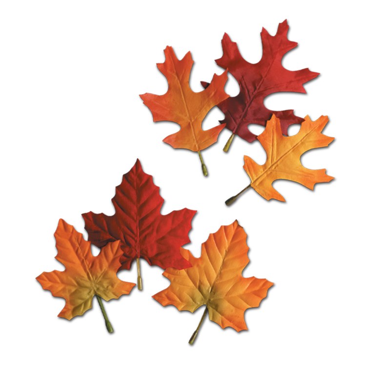 Silk Autumn Leaves • 12 Count