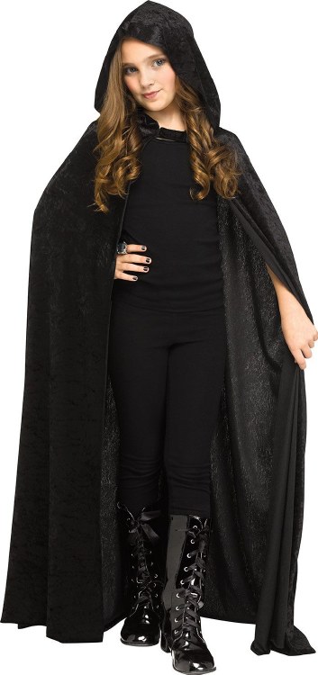 Cape Child Velvet Black