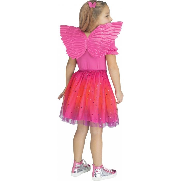 Metallic Child Wings Pink