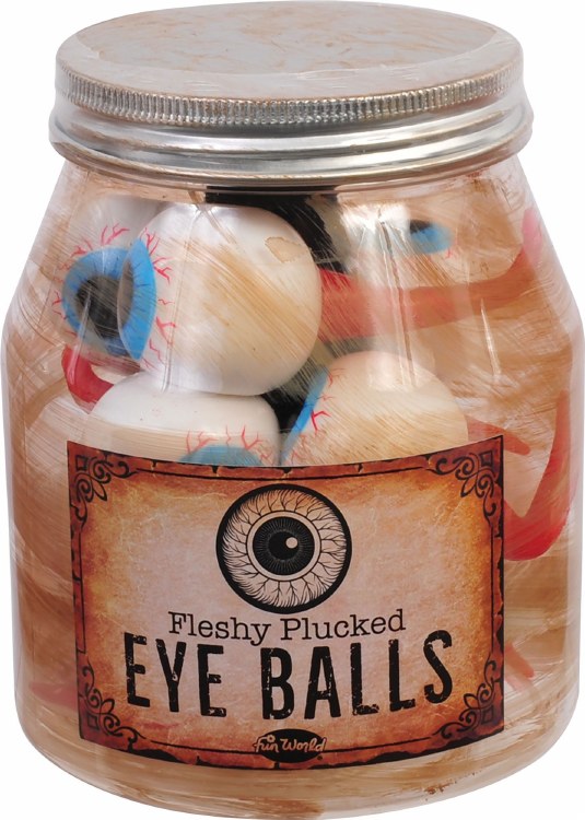 Bloody Specimen Jar Eyeballs