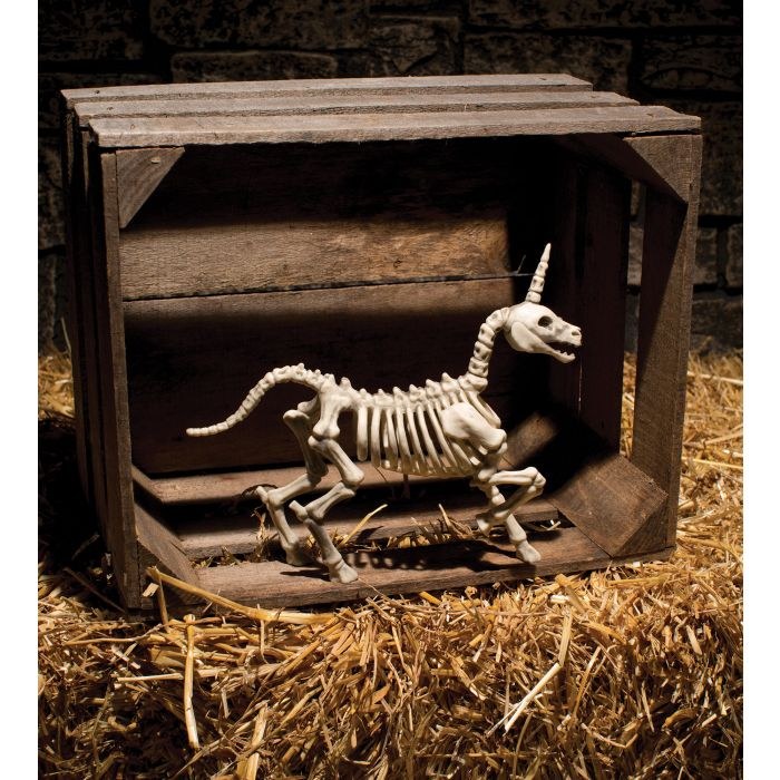 Skeleton Unicorn 8.25"