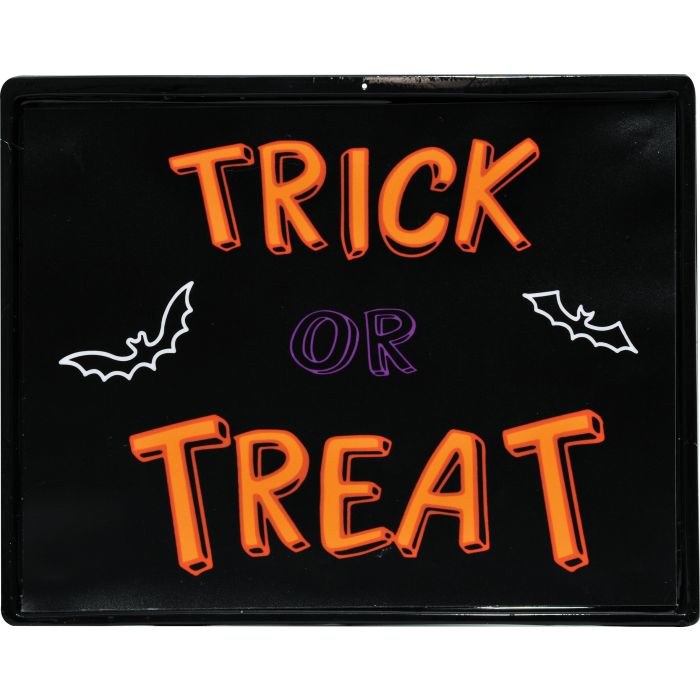 Halloween Battery Powered Neon Sign ~ Trick Or Treat