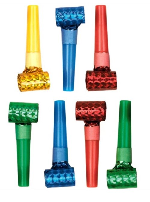 Blowouts Prismatic Favors 8ct