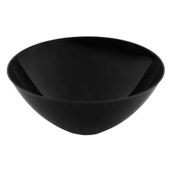 Black Plastic Bowls 2ct