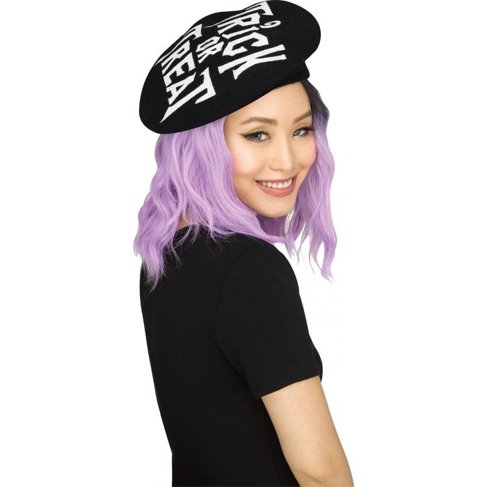 Beret Halloween Trick or Treat