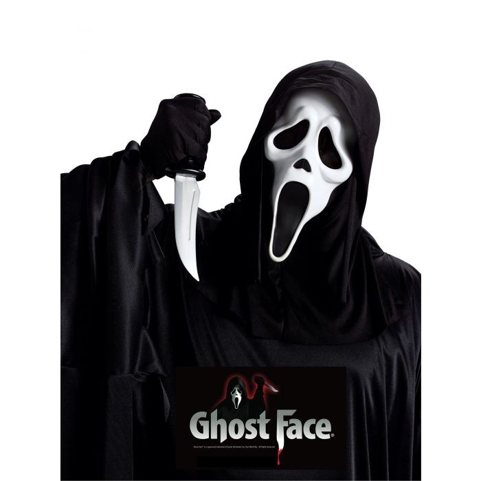 Ghost Face Mask &amp; Knife Set