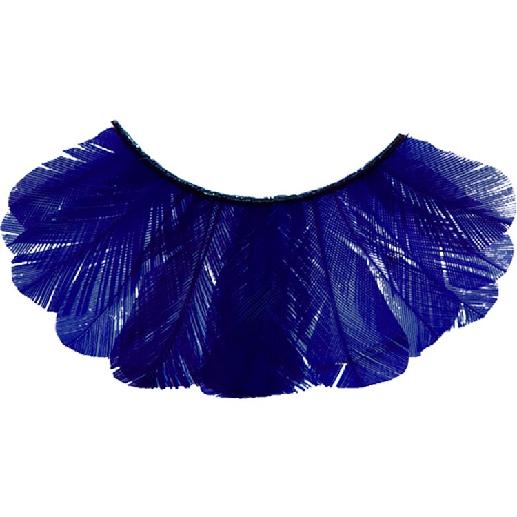 Kryolan Eyelashes Peacock Feather Blue