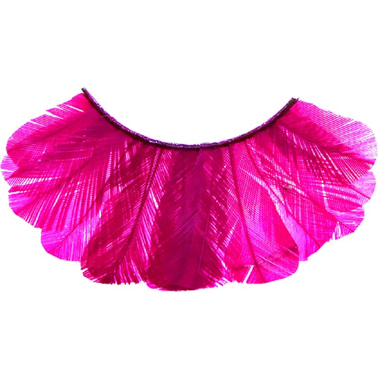 Kryolan Eyelashes Peacock Feather Pink