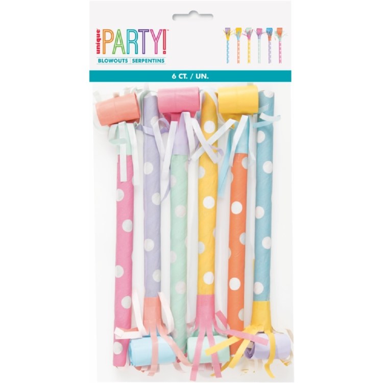 Blow Outs Long Stem Bright 6 c