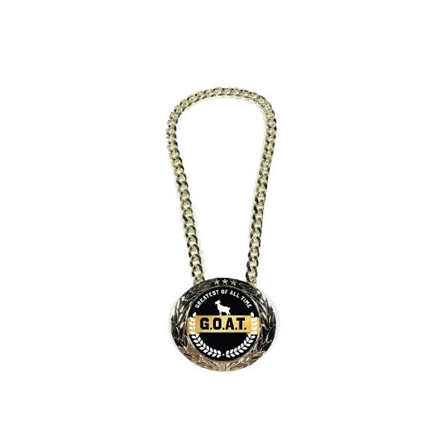 G.O.A.T Medallion Necklace