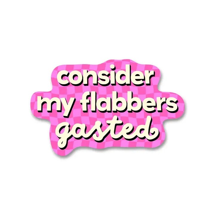 Sticker Flabbers Gasted