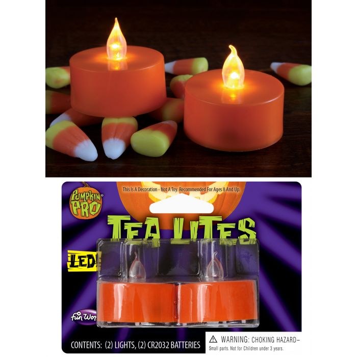 Tea Lights Battery LED 2pk
