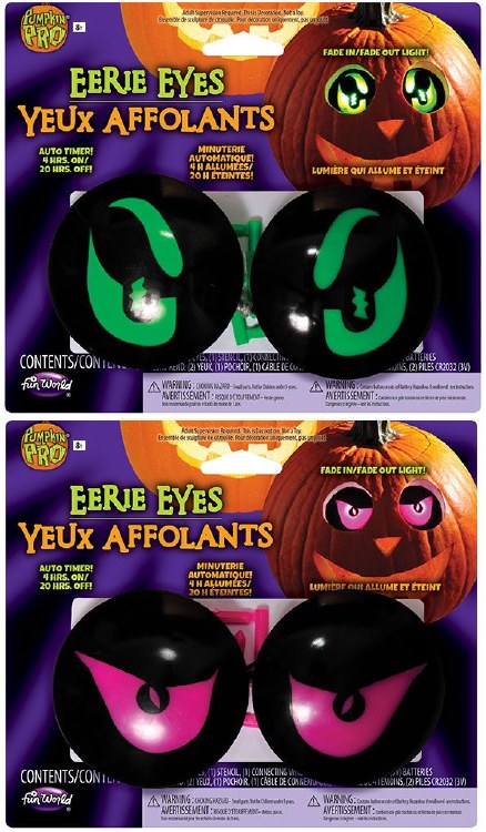 Pumpkin Eyes Eerie Lite Up