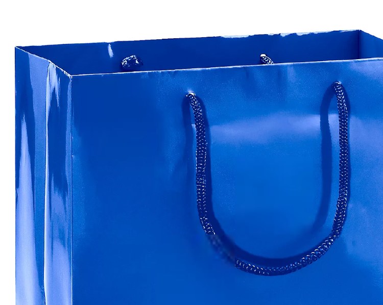 Gift Bag Med Blue