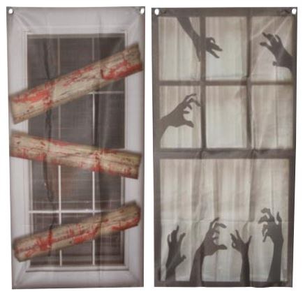Creepy Window Decor • ONLY ONE/Specify Choice at Checkout