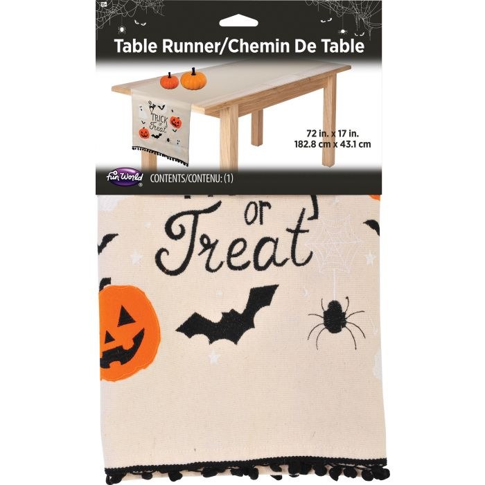 Halloween Table Runner Trick