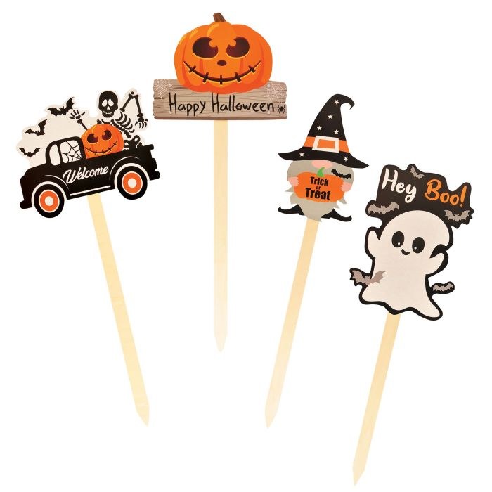 Halloween Yard Stake Asst