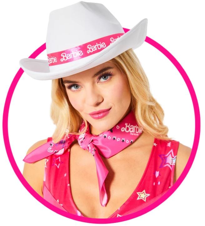 Barbie Movie Western Hat OS
