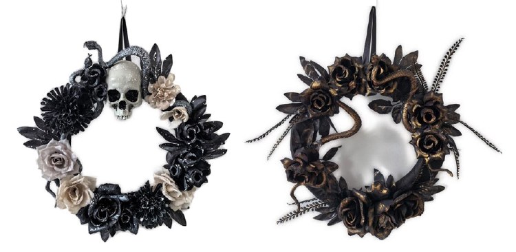 Wreath Halloween Snake Asst