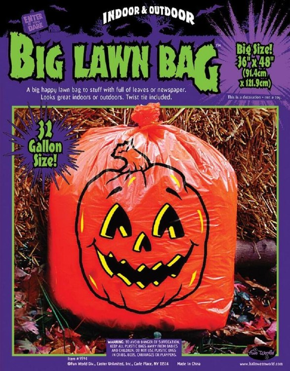 Lawn Bags Giant Pumpkin