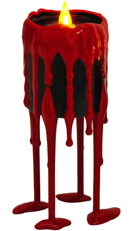 Candle Dripping Float Red Lg