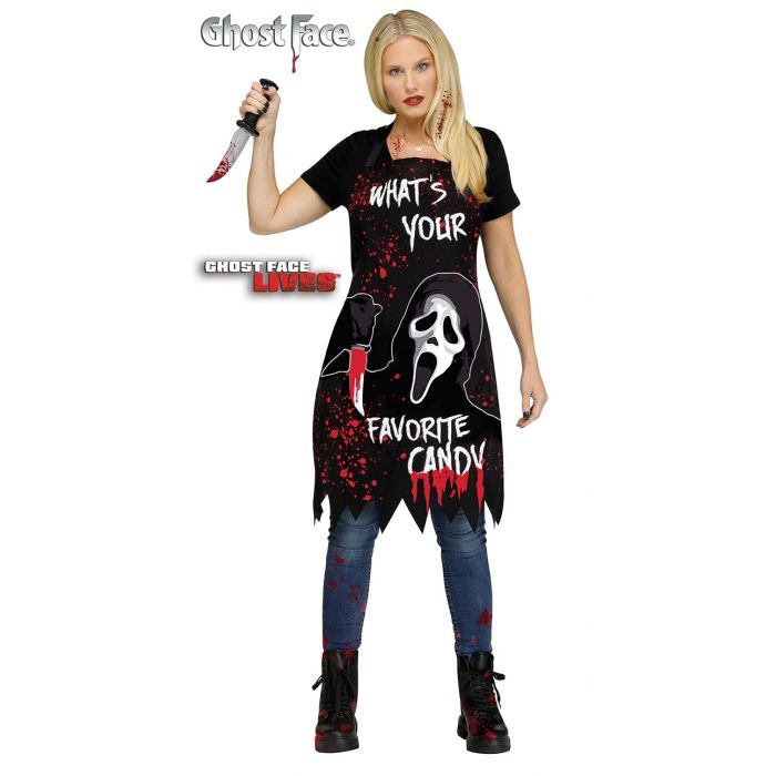 Apron Horror Ghost Face