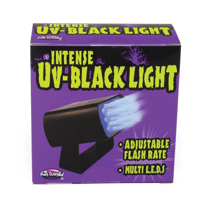 Blacklight UV/LED Adjustable Strobe
