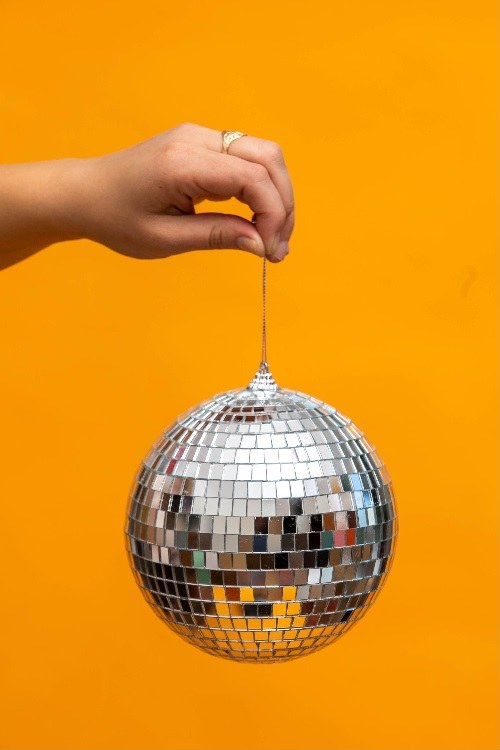 Mirror Ball 6" Silver