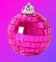 Mirror Ball 10" Pink