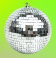 Mirror Ball 20" Silver