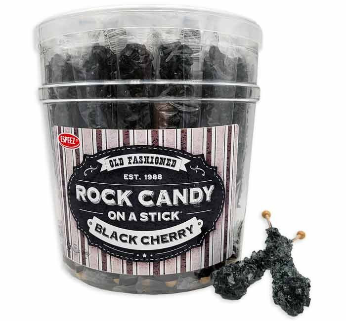 Rock Candy Sticks Black