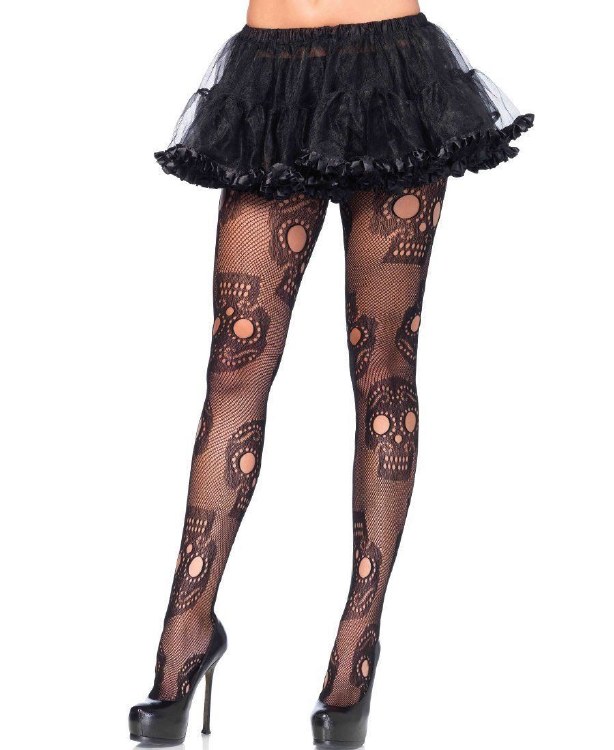 Tights Sugar Skull Net