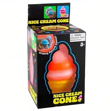 Nice Cream Cone Squeeze Toy