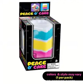 Peace O' Cake Squeeze Toy