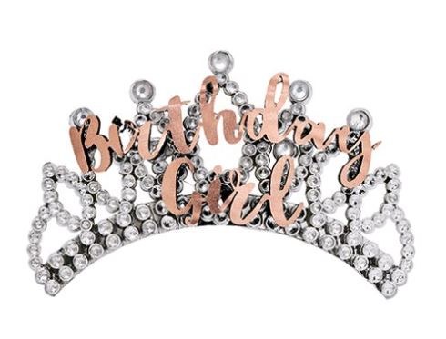 Tiara Birthday Girl RGold Rhin