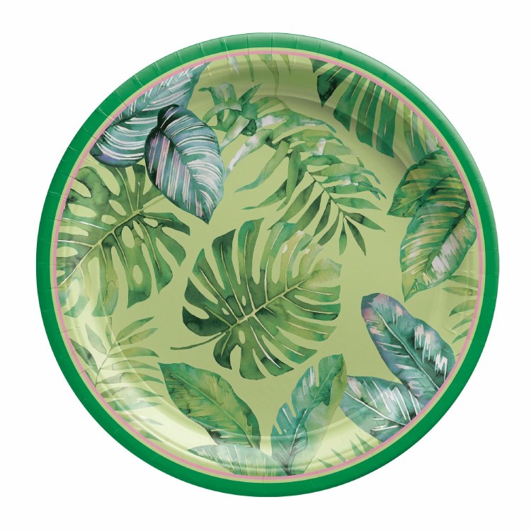 Royal Palm 9" Round Plates