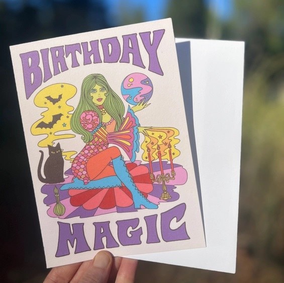 Birthday Magic • Blank Card