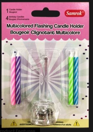 Candle w/ Flashing Holder #1