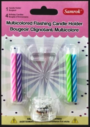 Candle w/ Flashing Holderr  #7