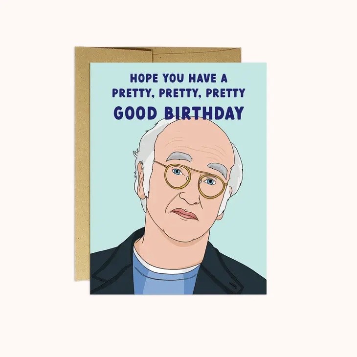 Card Curb Your Enthusiasm Birthday