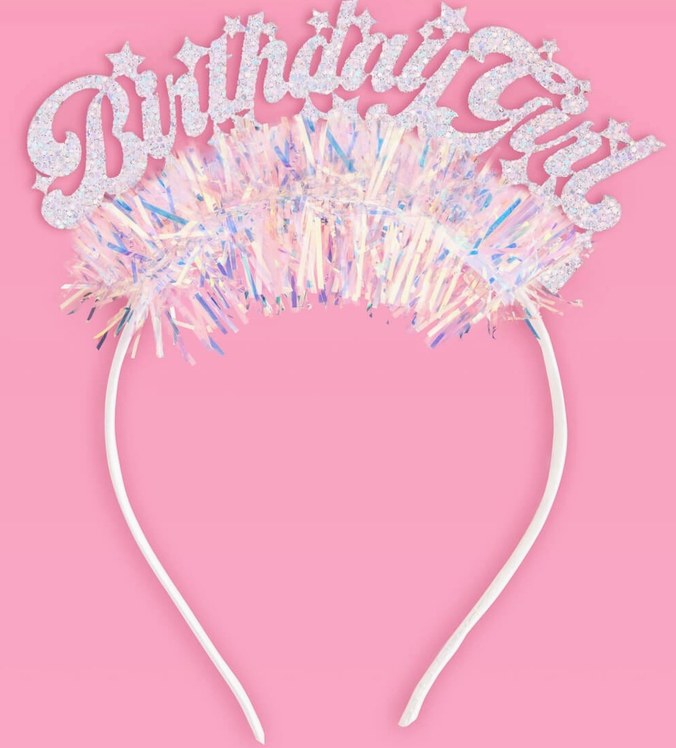 Headband Birthday Girl XO