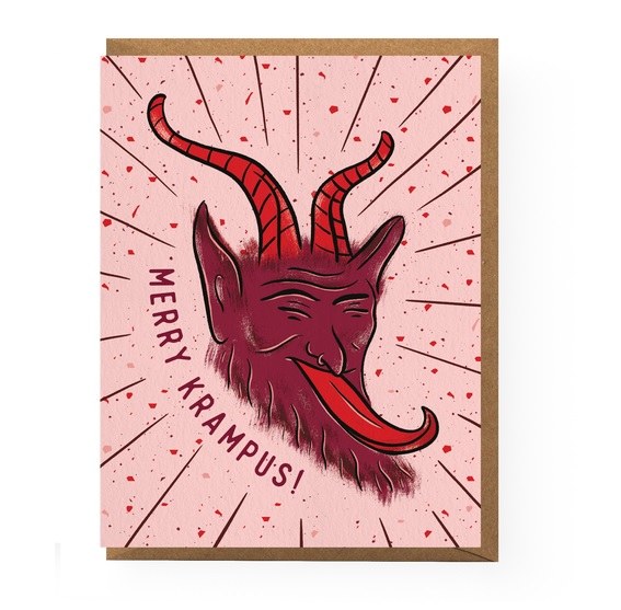 Card Merry Krampus